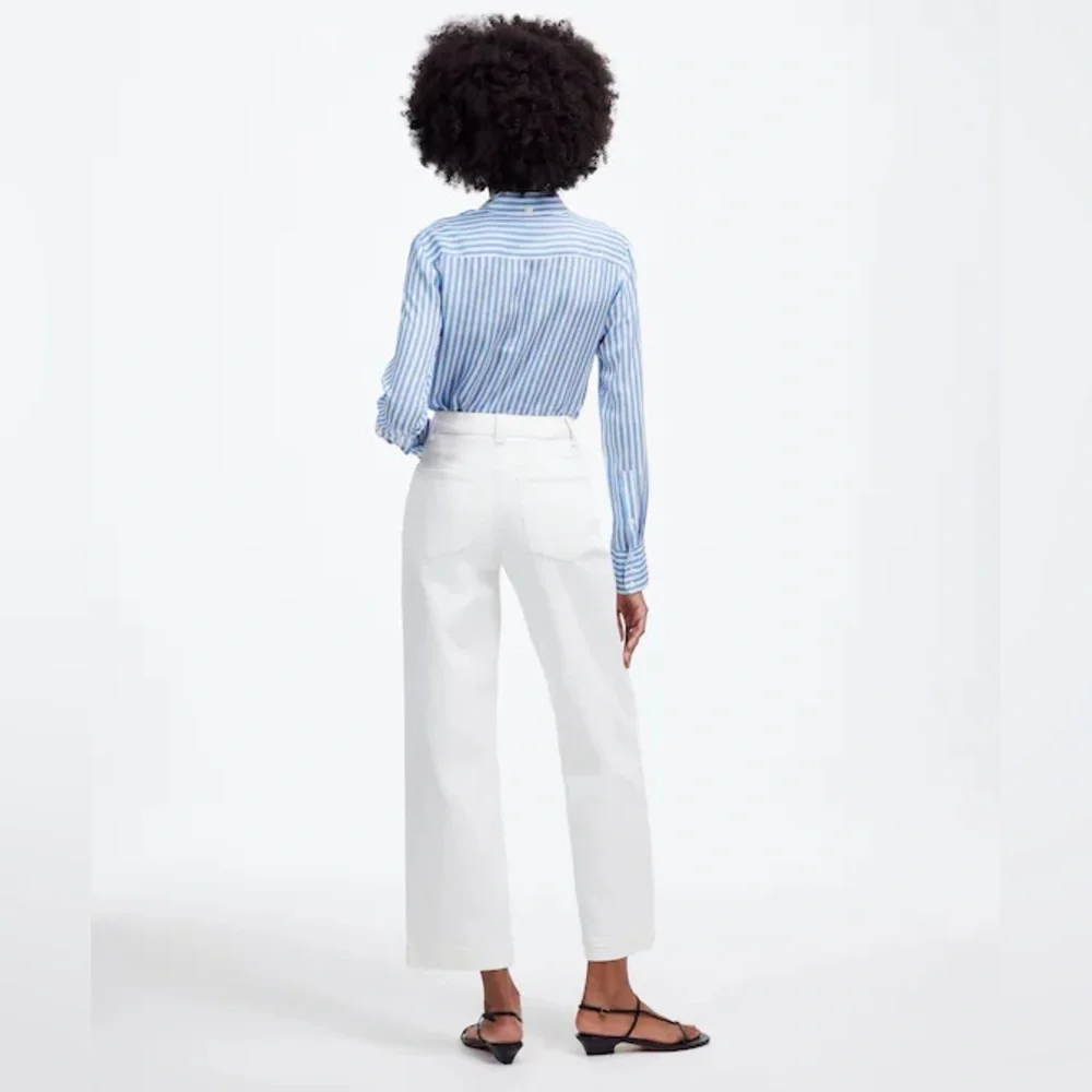 Madewell The Perfect Vintage Wide-Leg Crop Jeans - Picture 4 of 9
